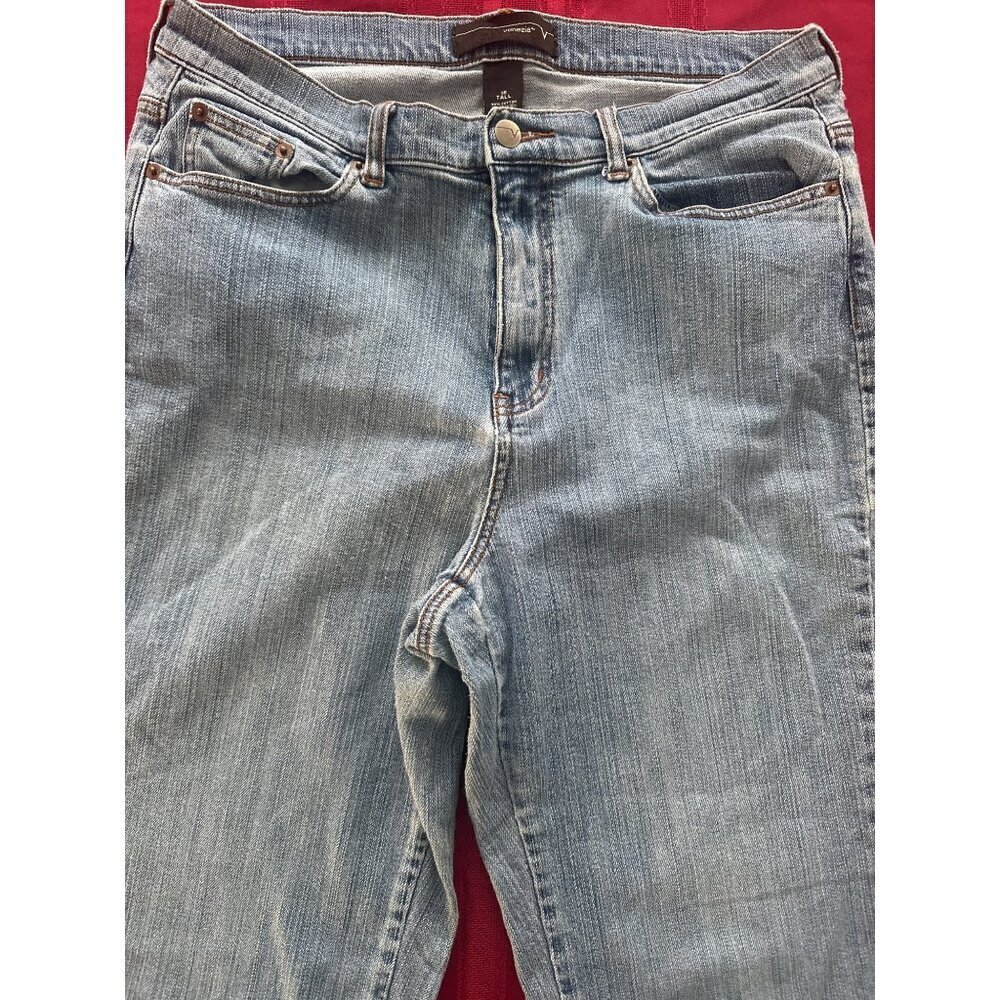 Venezia Women's 16 Tall Stretch Bootcut Jeans Y2K Flare Denim Pants spring comfy